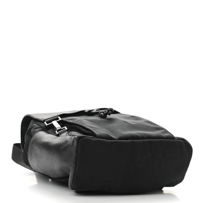 Gucci Calfskin Canvas Backpack Black 4 of 10