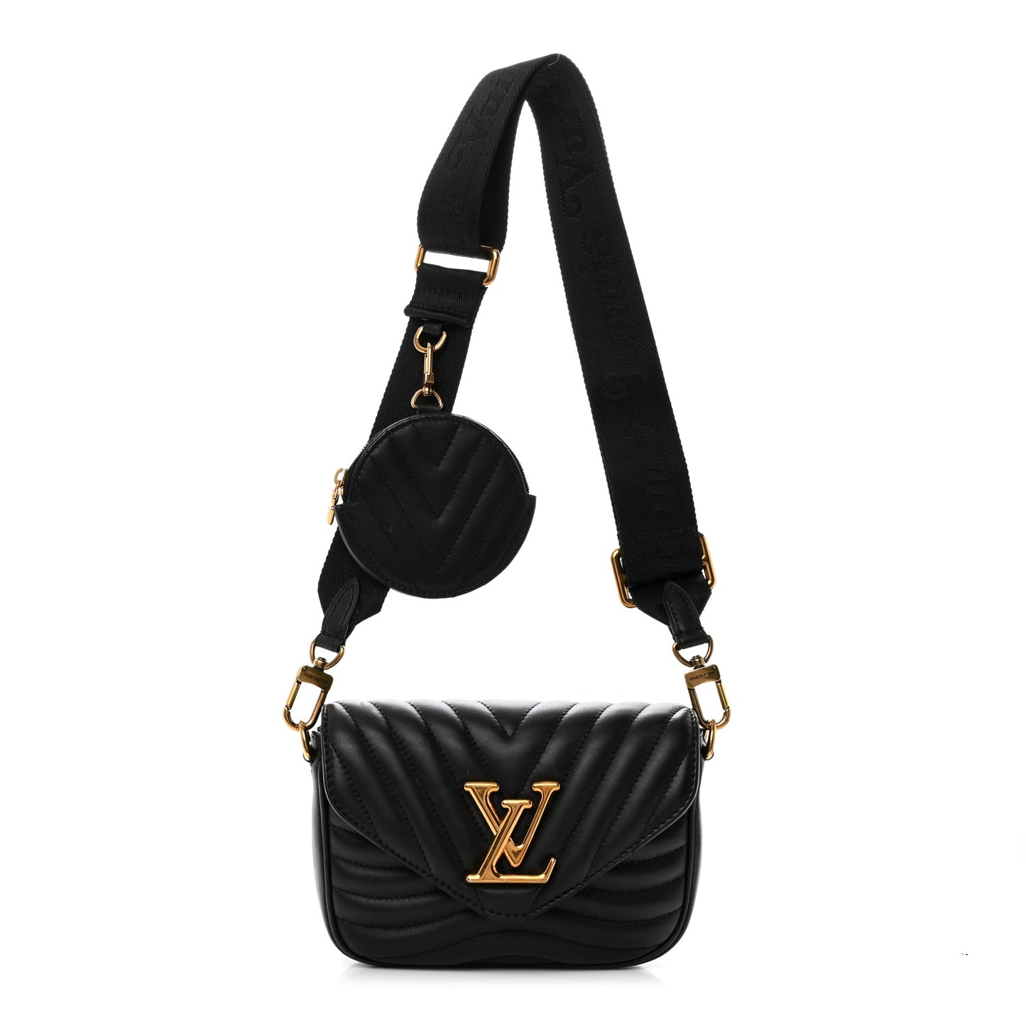 Calfskin New Wave Multi Pochette Black