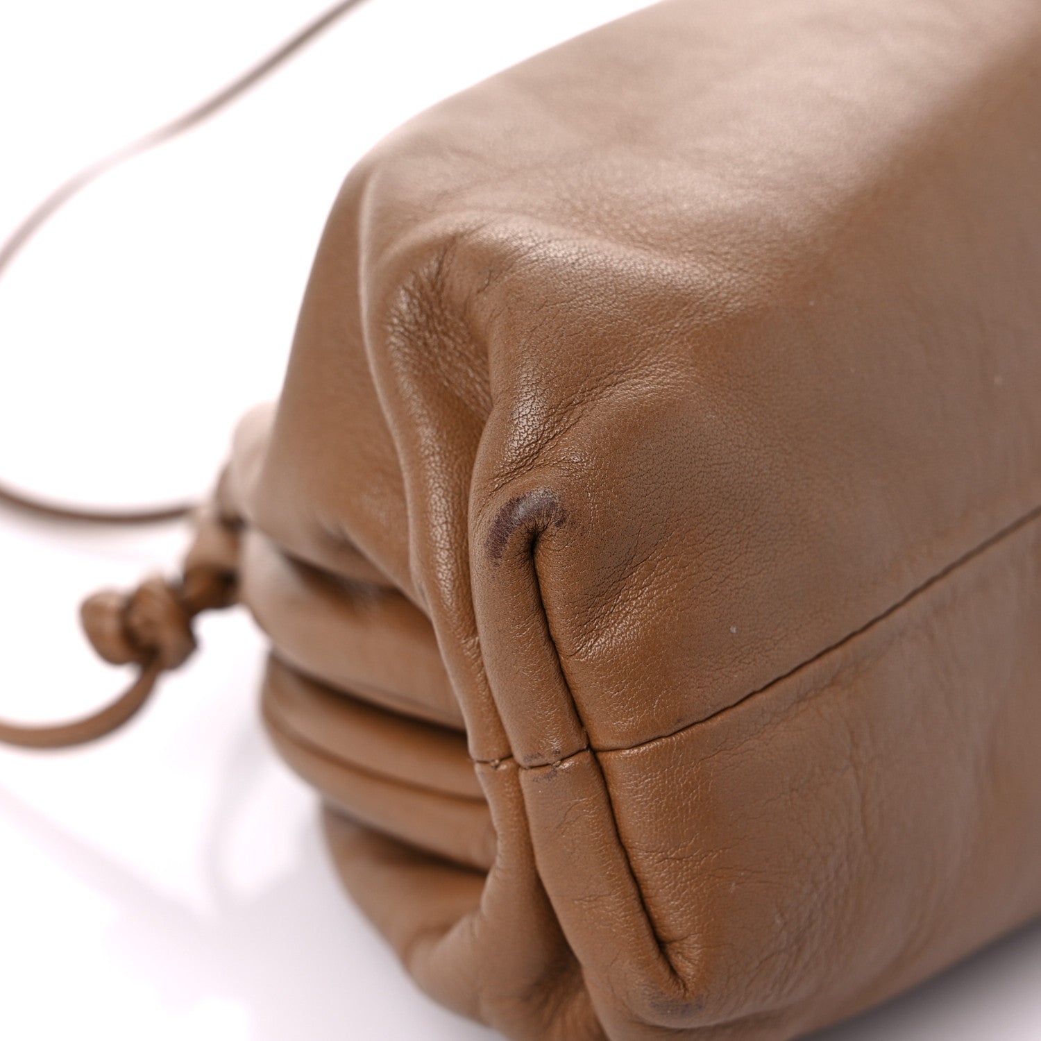 Bottega Veneta Butter Calfskin The Mini Pouch Cammello 9 of 18