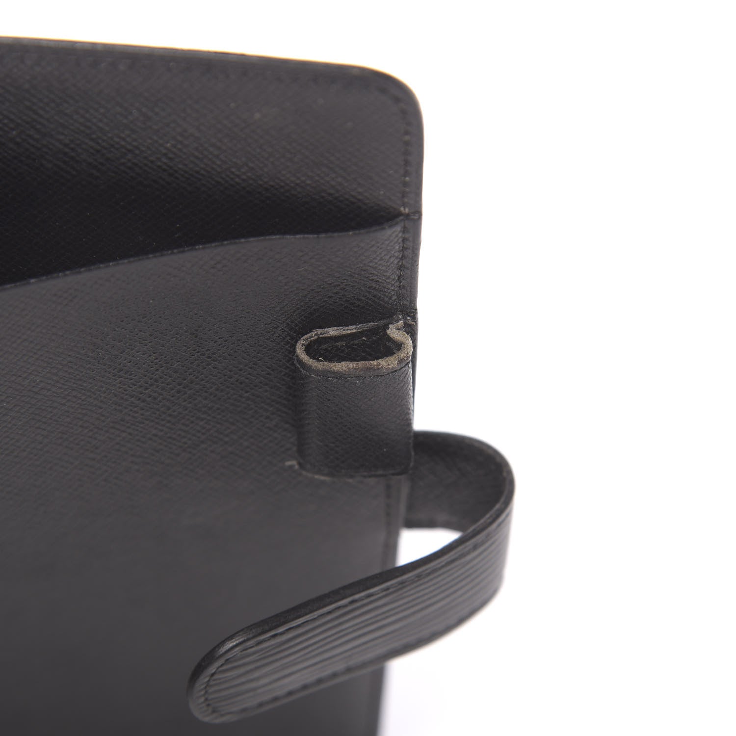 Louis Vuitton Epi Medium Ring Agenda Cover Black 7 of 7