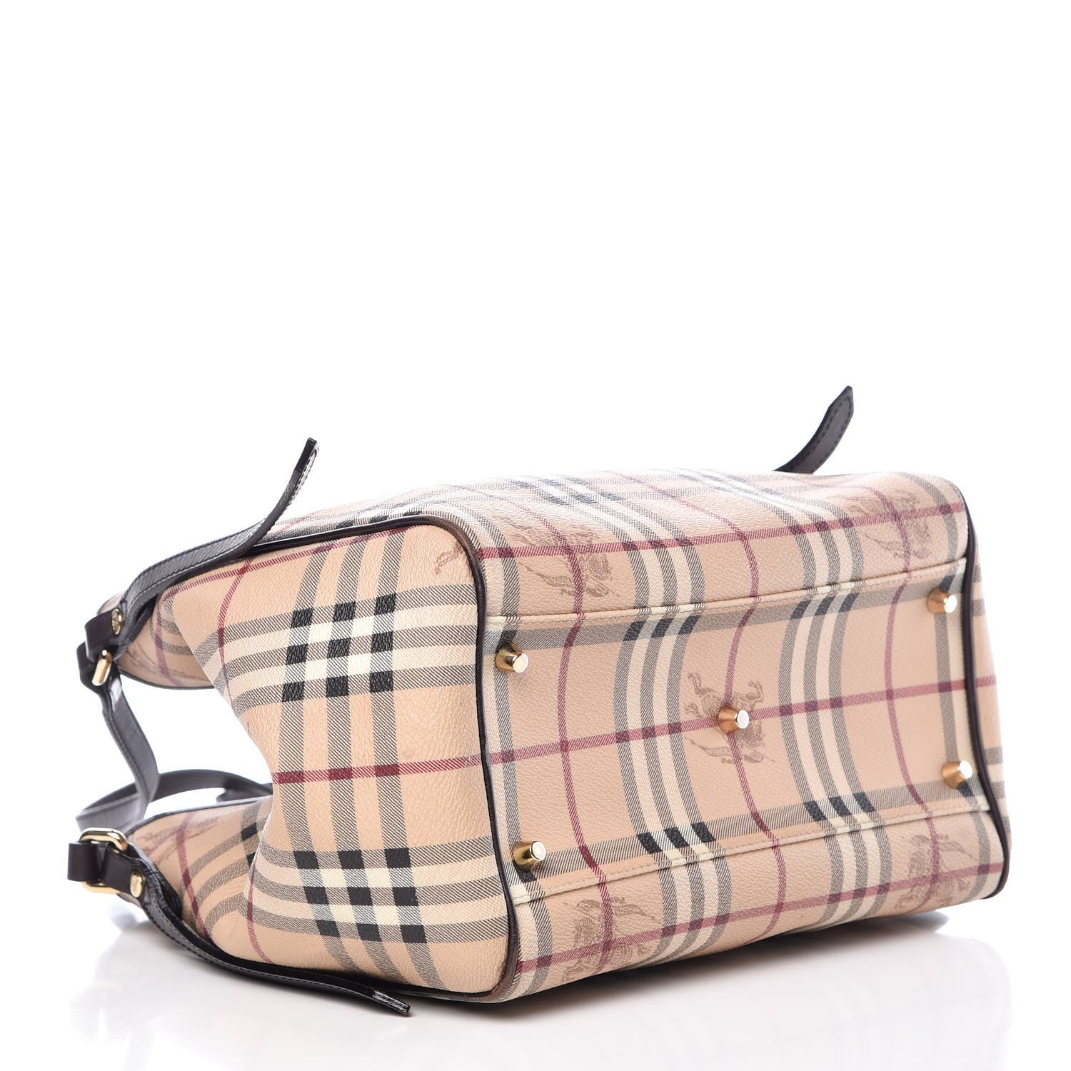 Burberry Haymarket Check Small Canterbury Tote Black 4 of 19
