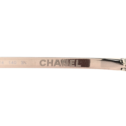 Chanel Metal Mirrored Pilot Summer Sunglasses 4223 Pink Gold 5 of 7