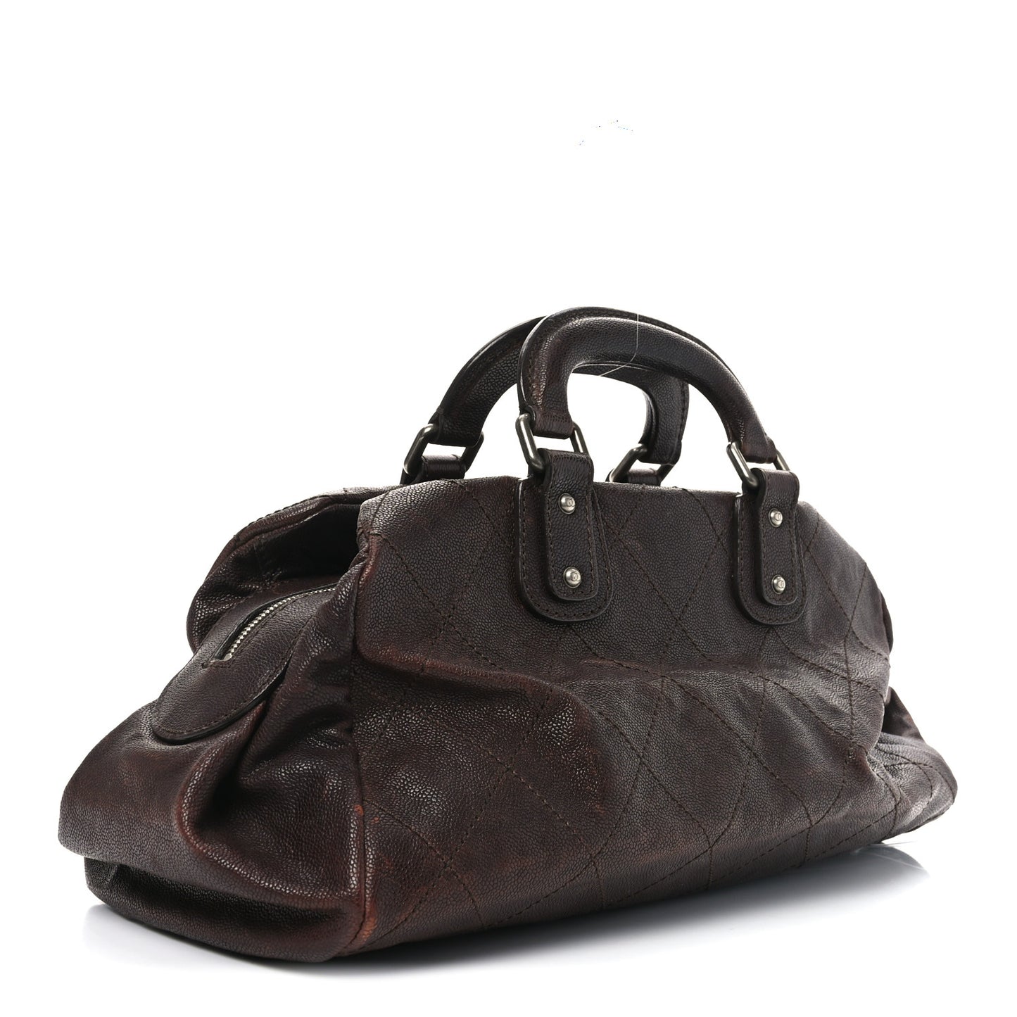 Caviar Large Outdoor Ligne Doctor Bag Brown