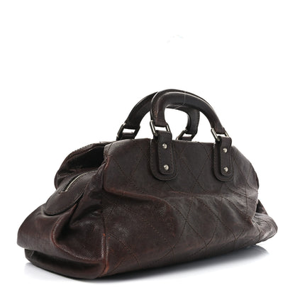 Chanel Caviar Large Outdoor Ligne Doctor Bag Brown 3 of 10