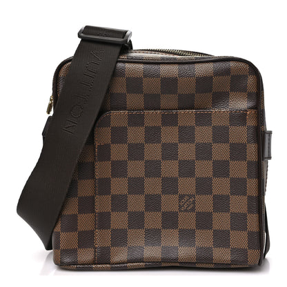 Louis Vuitton Damier Ebene Olav PM Messenger Bag 1 of 8