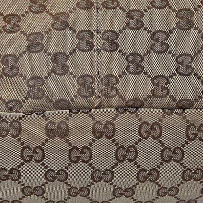 Gucci Monogram Large Horsebit Chain Hobo Dark Brown 13 of 13