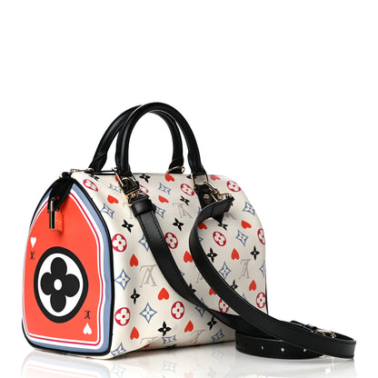 Louis Vuitton Game On Speedy Bandouliere 25 White 3 of 12