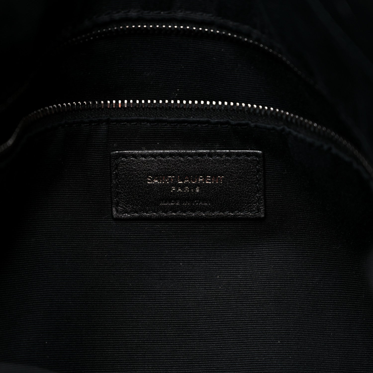 Saint Laurent Crinkled Calfskin Matelasse Monogram Niki Shoulder Bag Black 7 of 14