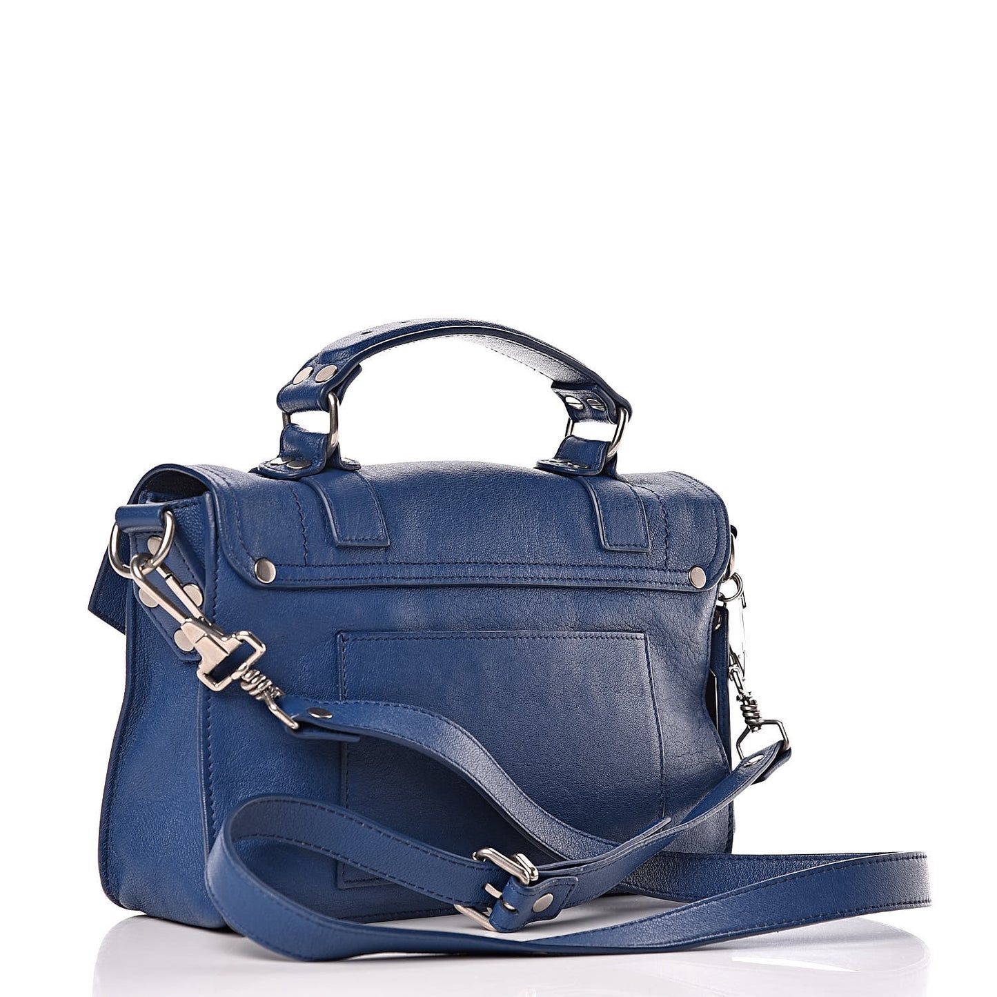 Lambskin Tiny PS1 Satchel Peacock