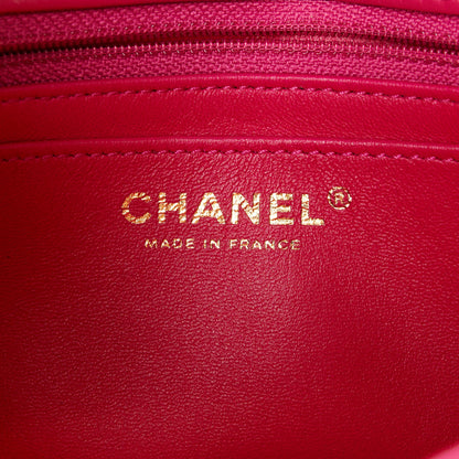 Chanel Aged Calfskin Quilted 2.55 Reissue Mini Flap Fuchsia 6 of 10