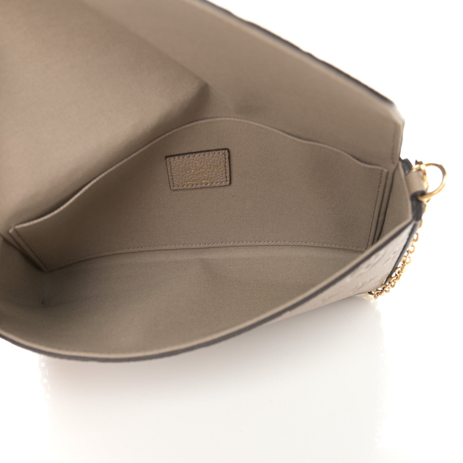 Louis Vuitton Empreinte Pochette Felicie Chain Wallet Tourterelle 5 of 8