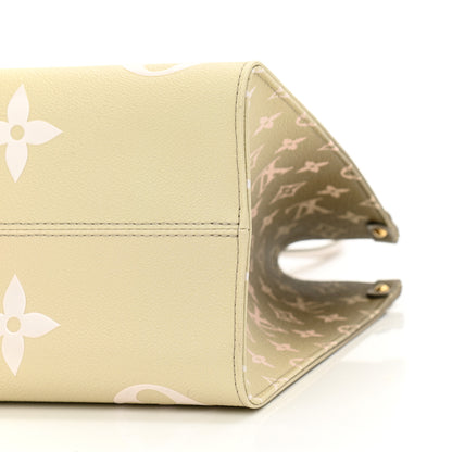 Louis Vuitton Monogram Giant Spring In The City OnTheGo MM Sunset Kaki 9 of 9