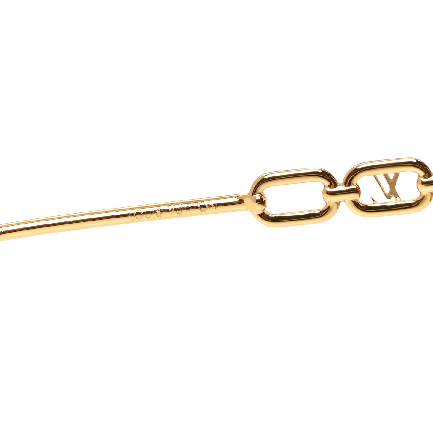 Acetate Metal My LV Two Chain Classique Square Z1945U Sunglasses Havana Brown