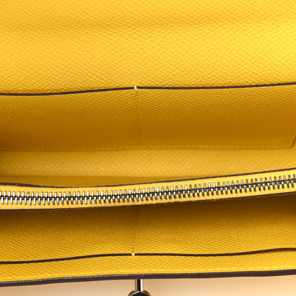 Hermes Epsom Kelly Wallet To Go Jaune De Naples 5 of 12