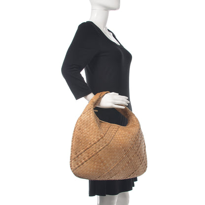 Bottega Veneta Nappa Intrecciato Large Nuvolato Veneta Paille 2 of 14