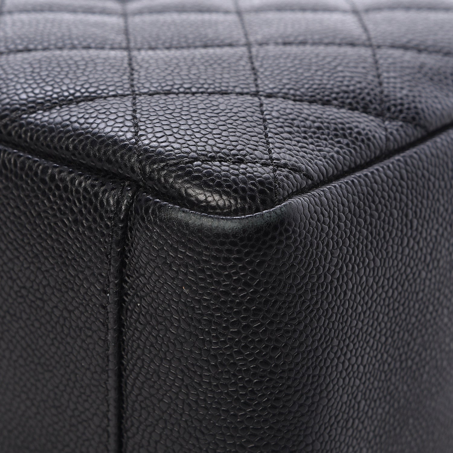Chanel Caviar Quilted Grand Shopping Tote GST Black 15 of 18
