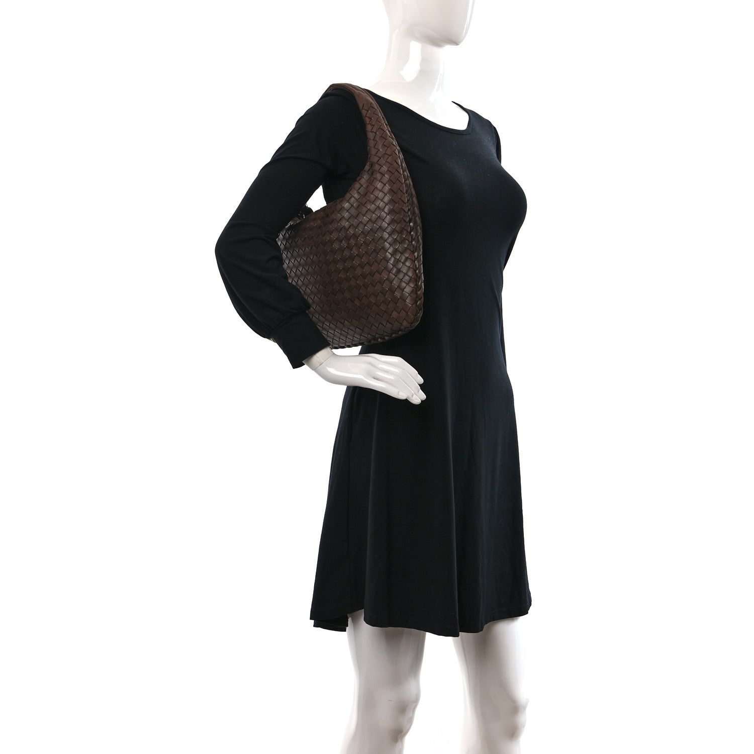 Bottega Veneta Nappa Intrecciato Medium Veneta Hobo Maple 3 of 9