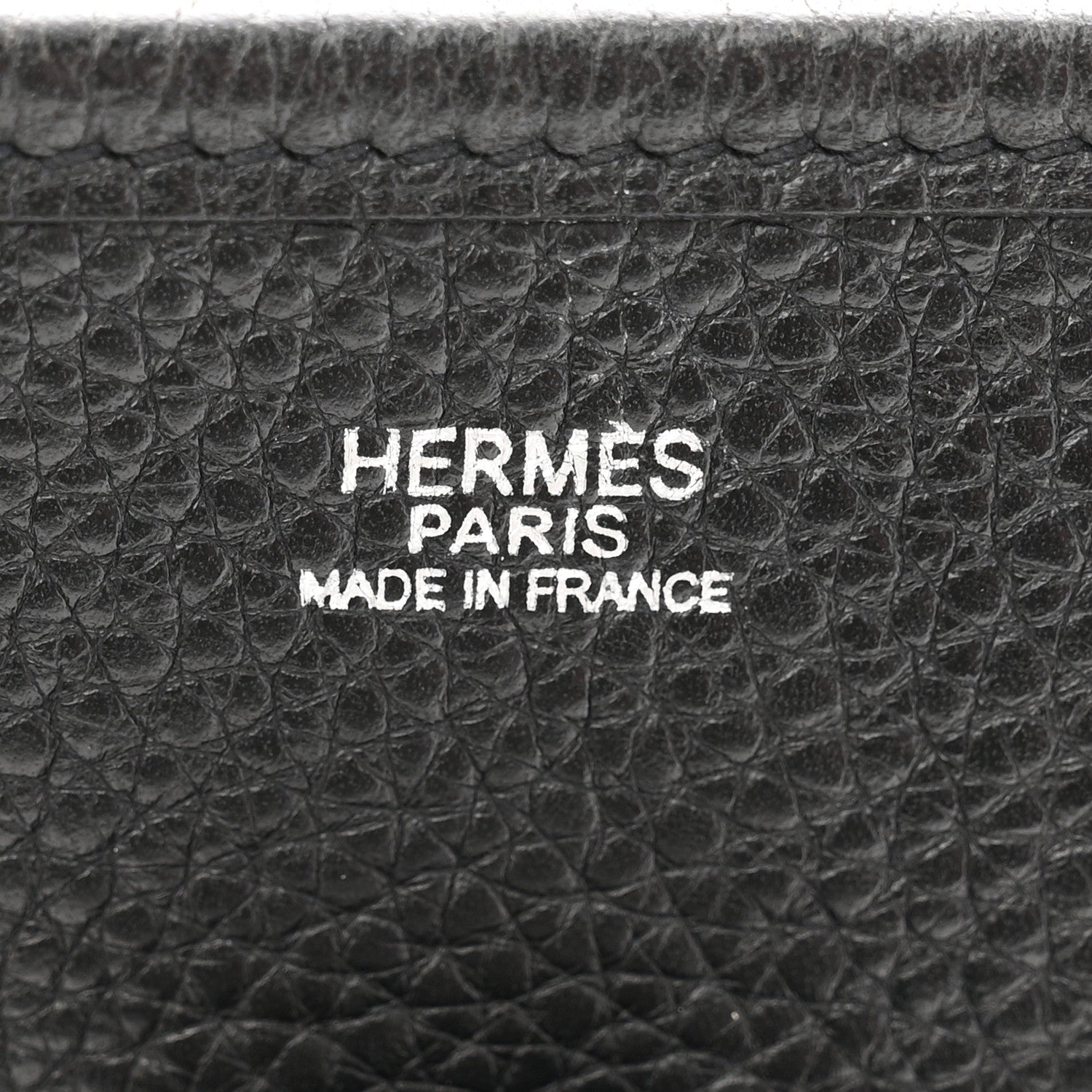 Hermes Taurillon Clemence Evelyne II PM Black 6 of 10