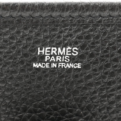 Hermes Taurillon Clemence Evelyne II PM Black 6 of 10