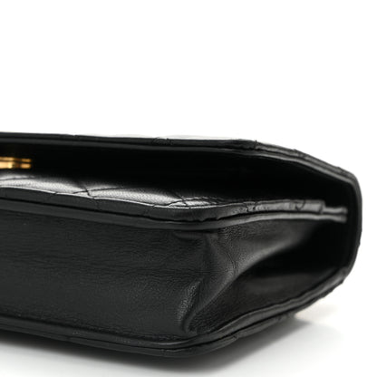 Chanel Lambskin Quilted Pick Me Up Wallet On Chain WOC Black 11 of 12