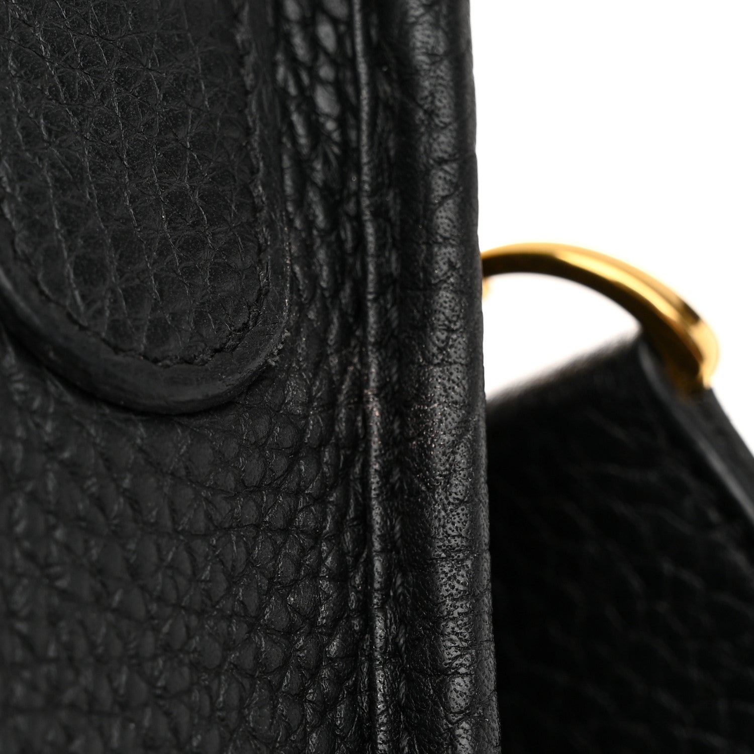 Hermes Taurillon Clemence EVELYNE III PM Black 11 of 12