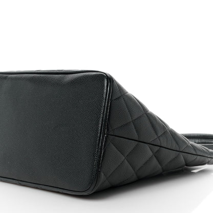 Chanel Caviar Quilted Medallion Tote Black 12 of 12