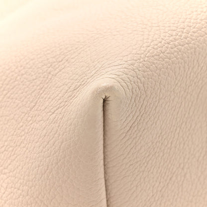 Louis Vuitton Grained Calfskin Low Key Hobo MM Limestone 10 of 13