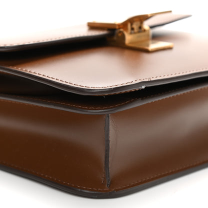 Celine Box Calfskin Teen Classic Box Flap Bag Camel 9 of 12