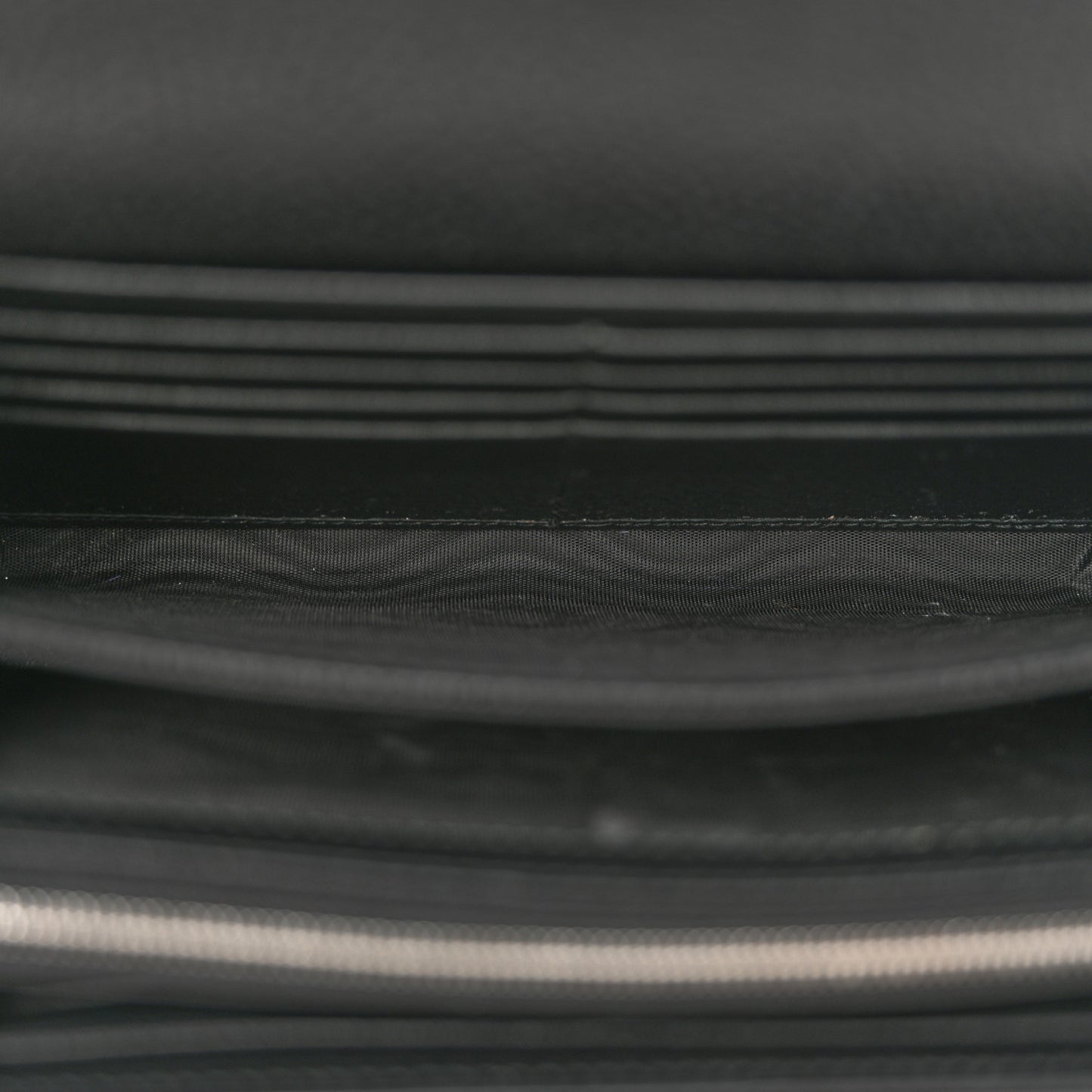 Calfskin Mini Dionysus Chain Wallet Black