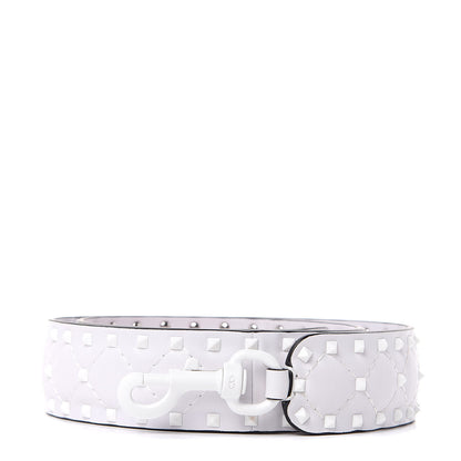 Valentino Garavani Lambskin Free Rockstud Spike Shoulder Strap Optic White 1 of 5