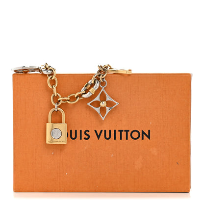 Louis Vuitton Metal Padlock Key Holder Silver 6 of 6