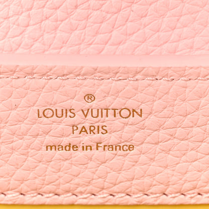 Louis Vuitton Taurillon Flower Chain Mini Capucines Pink 6 of 10