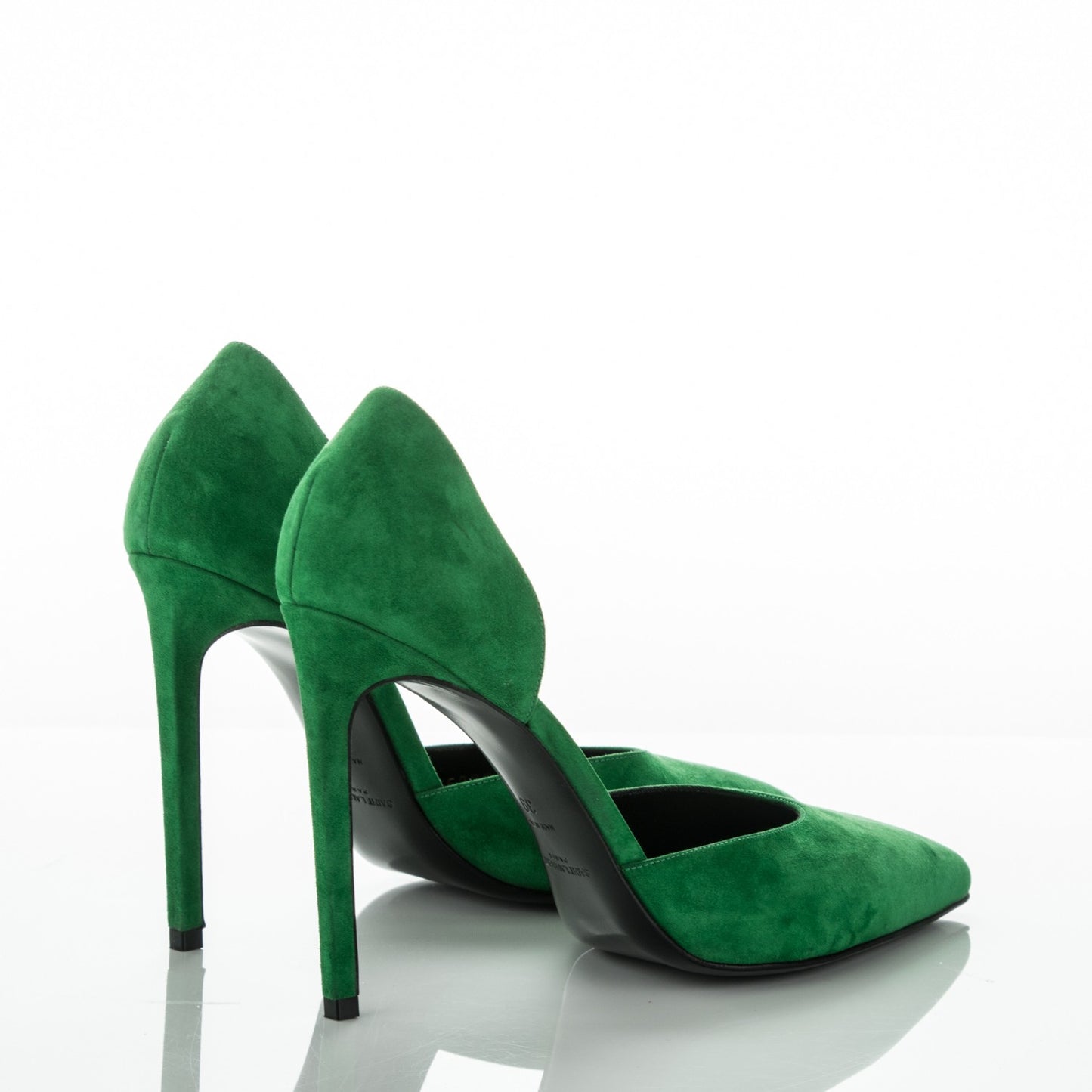 Suede Paris 105 D'orsay Escarpin Pumps 39 Toxic Green
