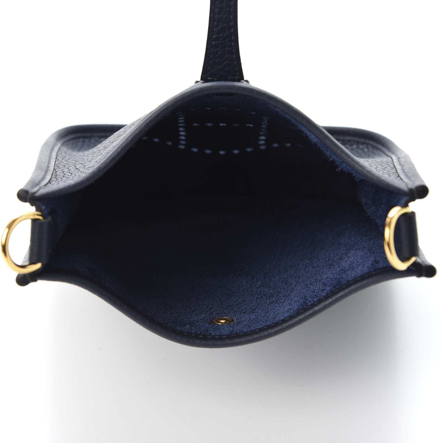 Hermes Taurillon Clemence Evelyne TPM Bleu Nuit 4 of 9