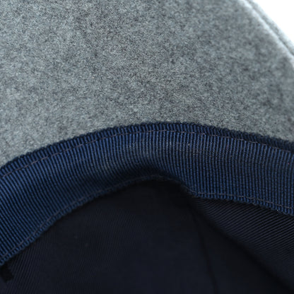 Hermes Cashmere Serena Eperon d'Or Cap 58 Bleu Lichen Indigo 9 of 10