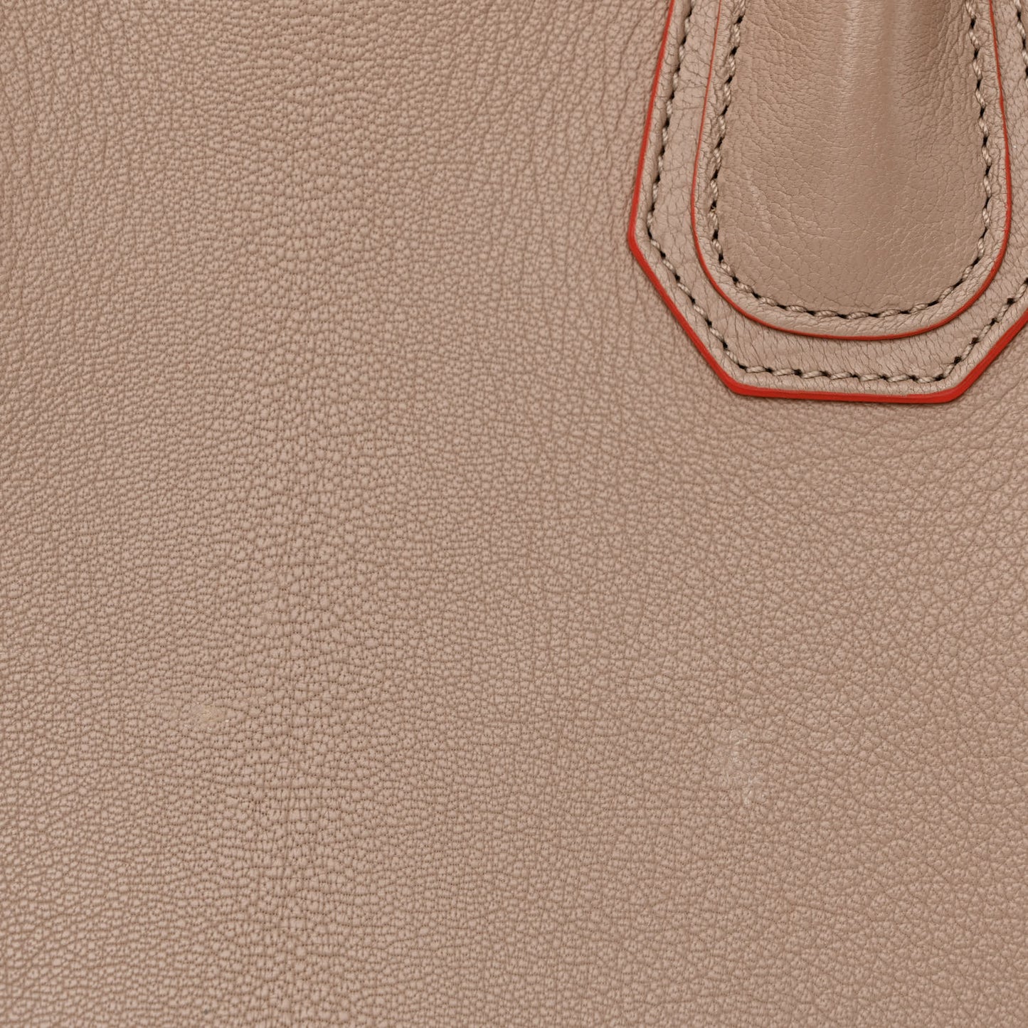 Sugar Goatskin Medium Tri-Color Antigona Taupe Black Orange