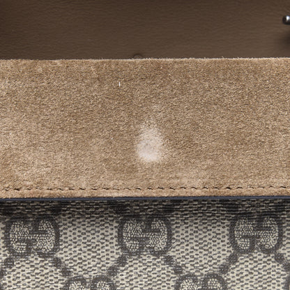 Gucci GG Supreme Monogram Super Mini Dionysus Shoulder Bag Taupe 7 of 11