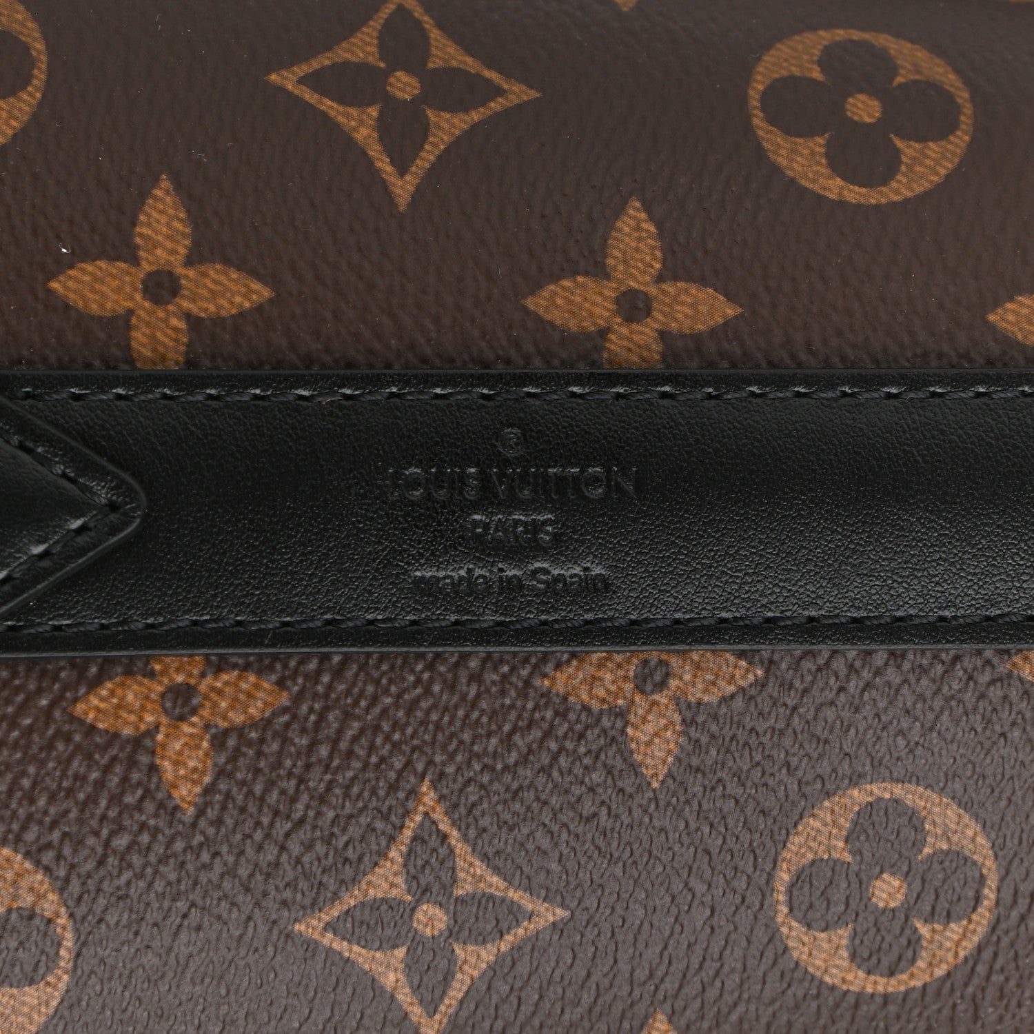 Louis Vuitton Monogram Macassar Weekend Tote PM 9 of 10