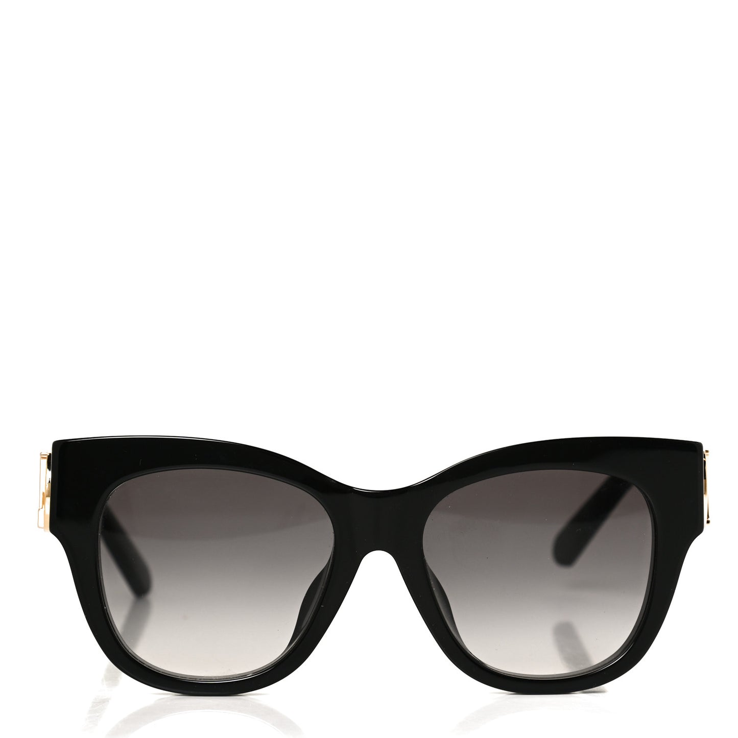 Acetate LV Link Square Sunglasses Z1478E Black