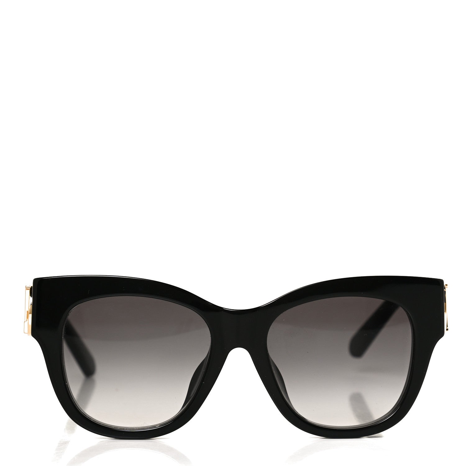 Louis Vuitton Acetate LV Link Square Sunglasses Z1478E Black 2 of 8