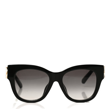 Louis Vuitton Acetate LV Link Square Sunglasses Z1478E Black 2 of 8