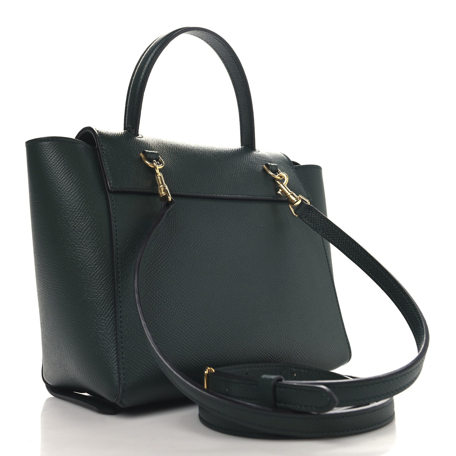 Celine Grained Calfskin Nano Belt Bag Amazone 3 of 12