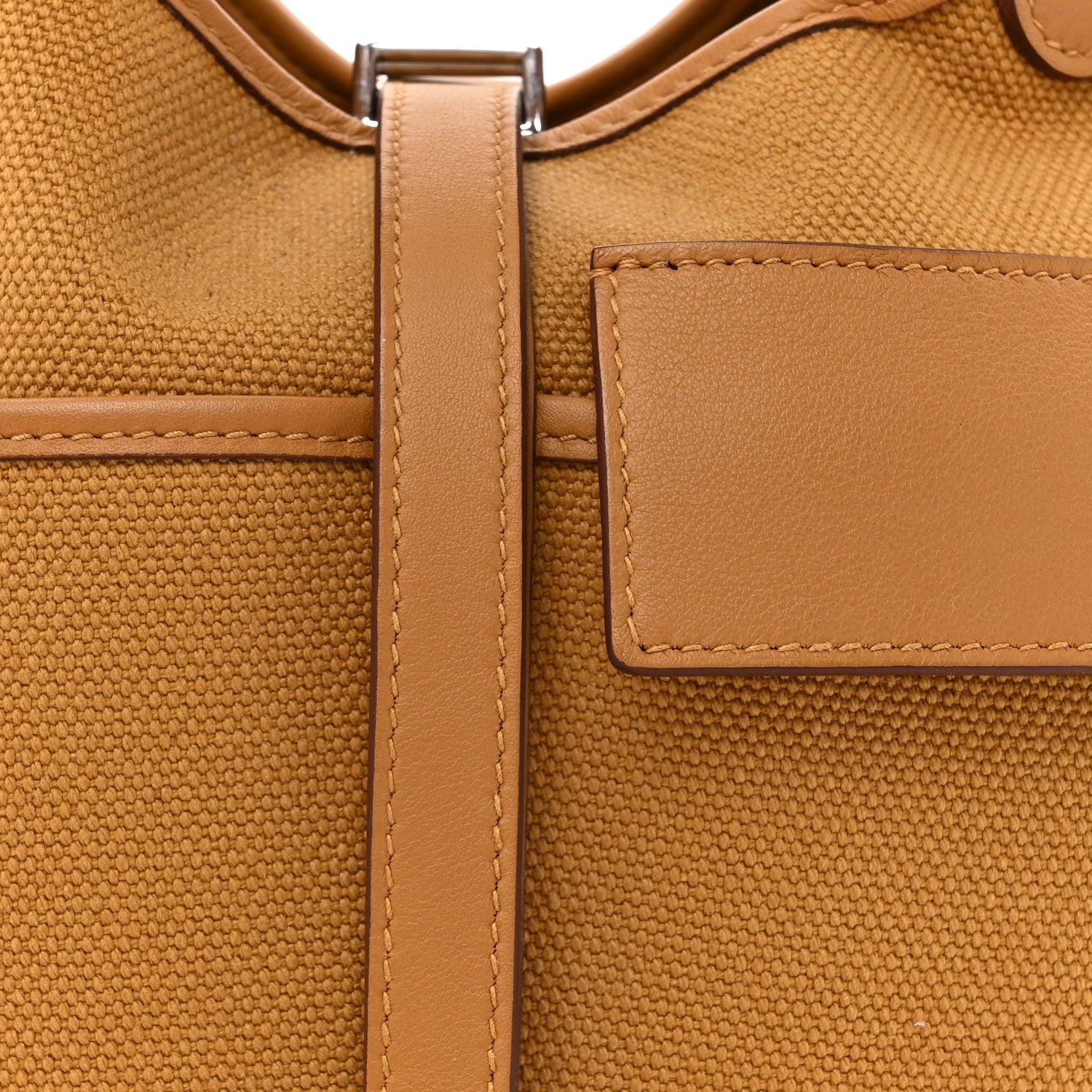 Hermes Toile Goeland Swift Cargo Picotin Lock 18 Sesame 8 of 10