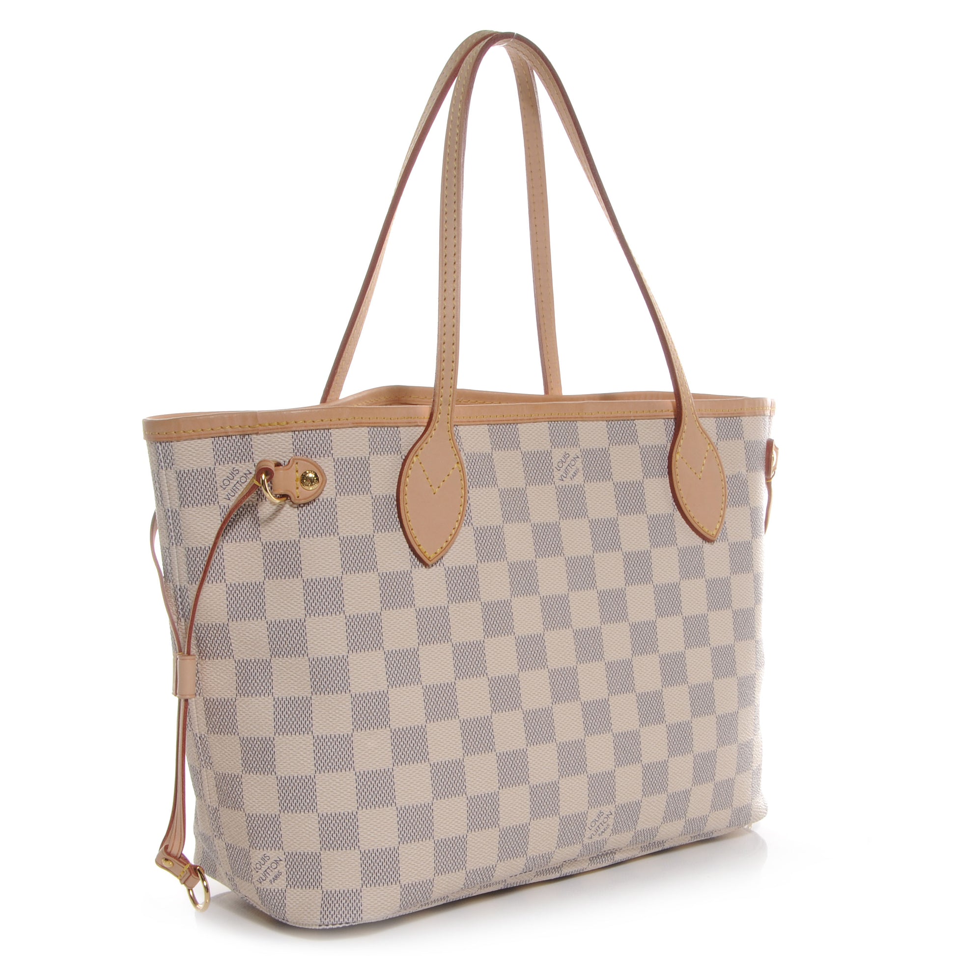 Louis Vuitton Damier Azur Neverfull PM 3 of 8
