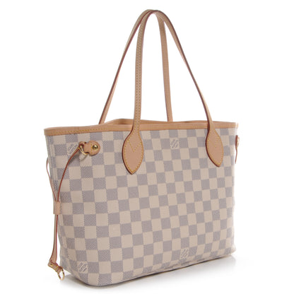 Louis Vuitton Damier Azur Neverfull PM 3 of 8