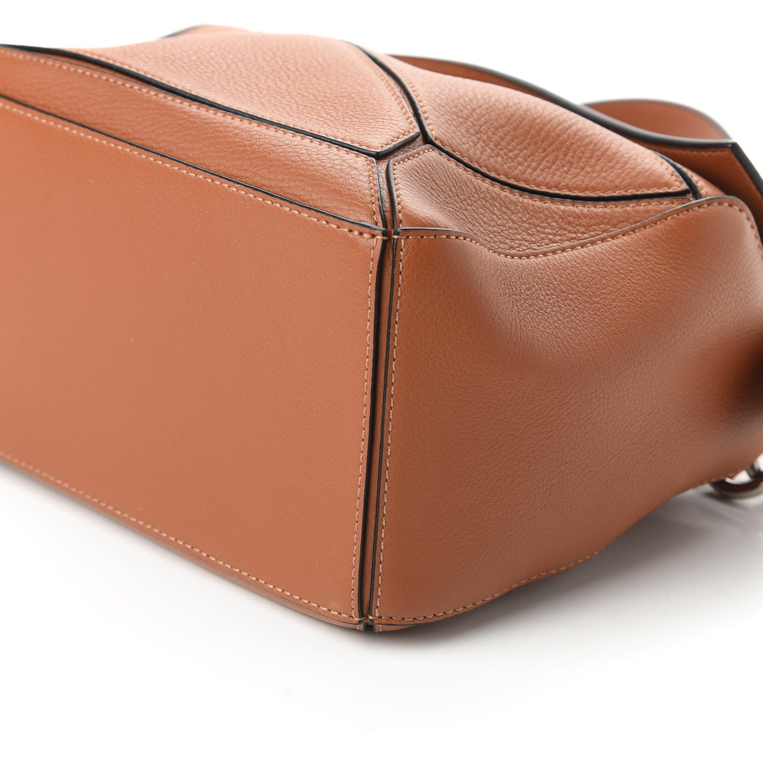 Loewe Calfskin Small Puzzle Bag Tan 7 of 9
