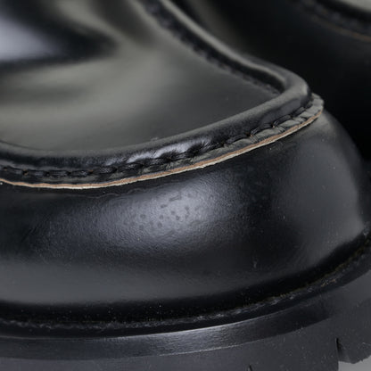 Gucci Cordovan Lux Mens Harald Horsebit Ankle Boots 12 Black 6 of 9