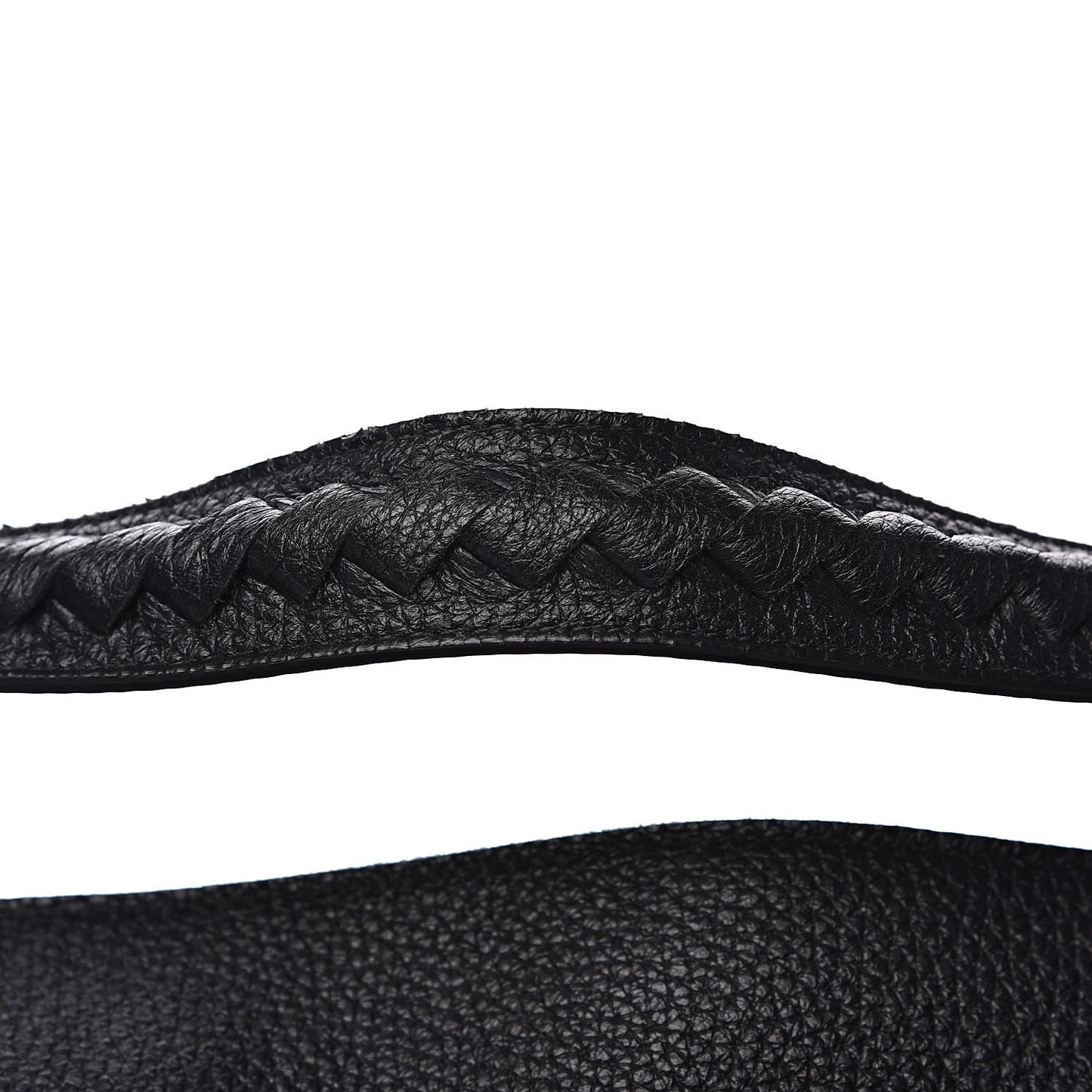Cervo Lavato Deerskin Hobo Black