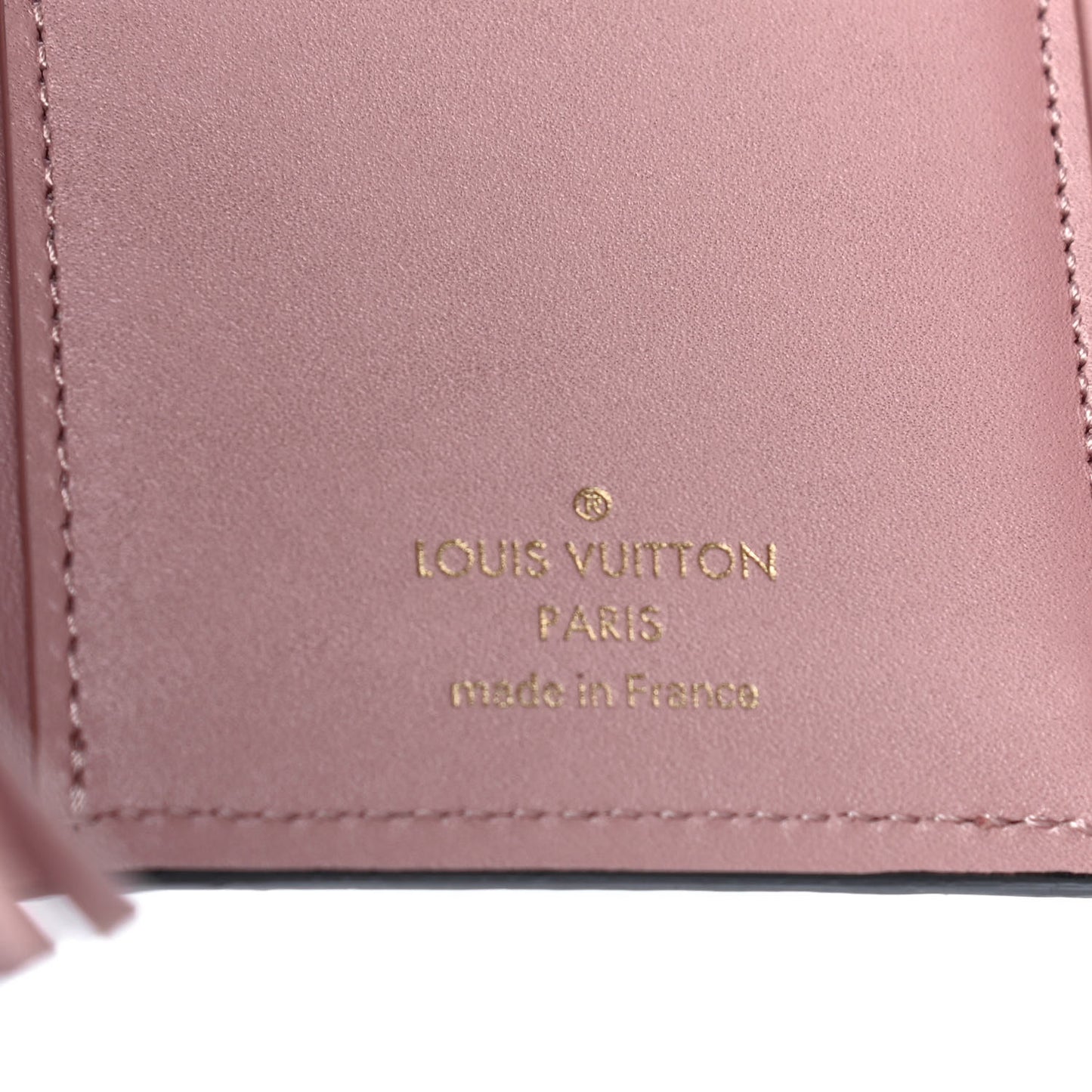 Damier Ebene Croisette Compact Wallet Magnolia