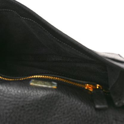 Tom Ford Pebbled Calfskin Alix Zip Crossbody Black 5 of 9